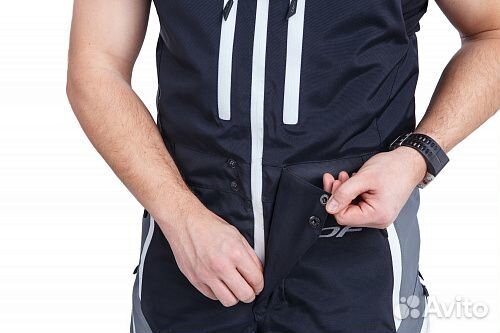 Штаны мужские DragonFly Sport 2018 Черно-серый XX