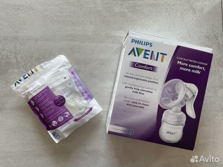 Молокоотсос avent ручной