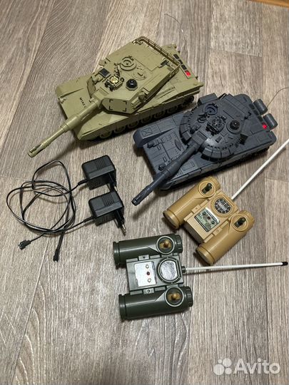 Радиоуправляемый танковый бой T90 vs M1A2