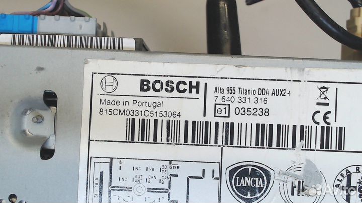 Магнитола Alfa Romeo MiTo, 2012