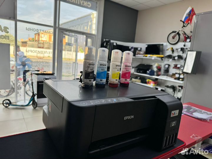 Цветной принтер Epson L3250 WiFi (4)