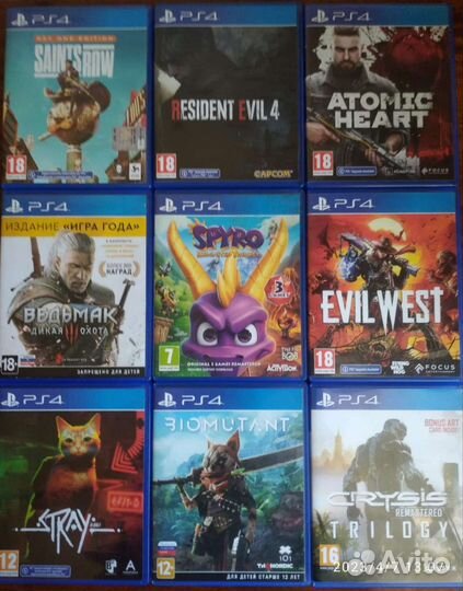 Игры ps4