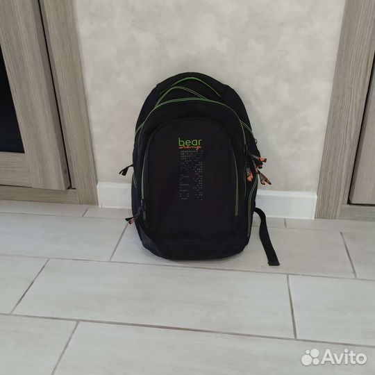 Школьный рюкзак bear orange