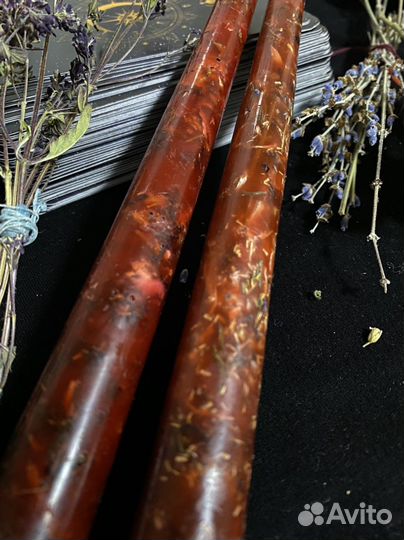 Свечи восковые Любовные