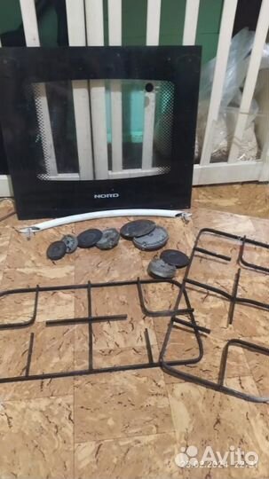 Стекло для духовки газовой конфорки решетки nord