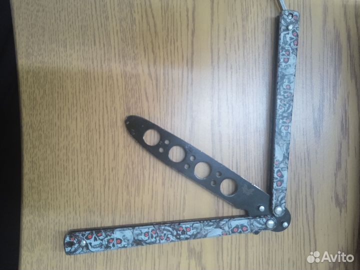 Тренировочный нож бабочка