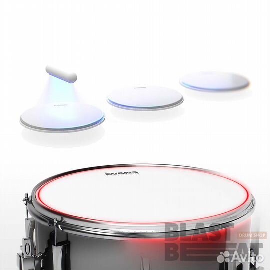 Пластик для барабана Evans 15