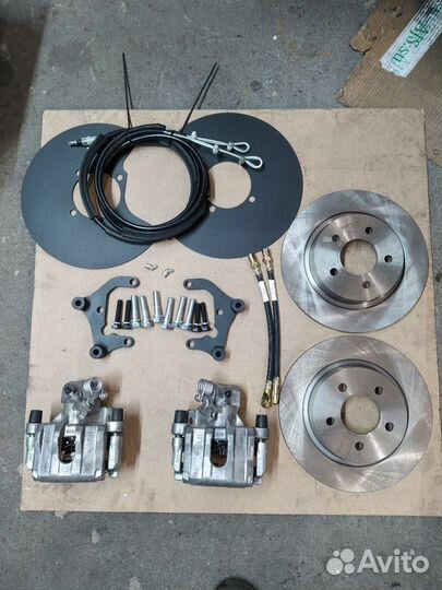 Комплект задних дисковых тормозов Ate на Волгу