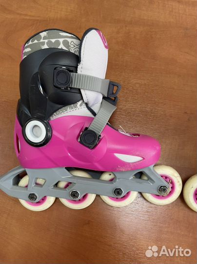 Роликовые коньки Oxelo + защита