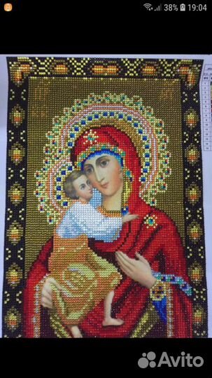 Алмазная икона по номерам