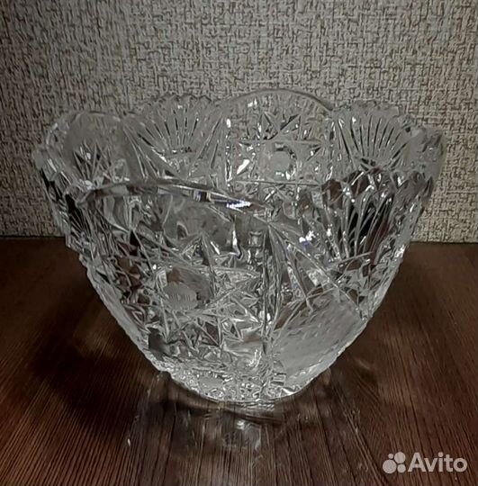 Ваза хрустальная СССР