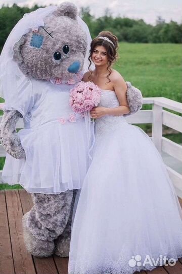 Мишки тедди на свадьбу