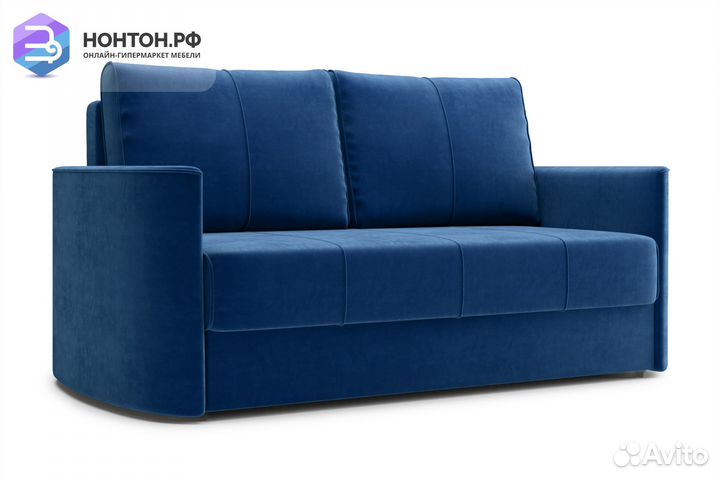 Диван еврокнижка Колибри темно-синий