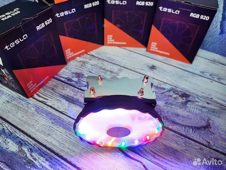 Башенный кулер с подсветкой