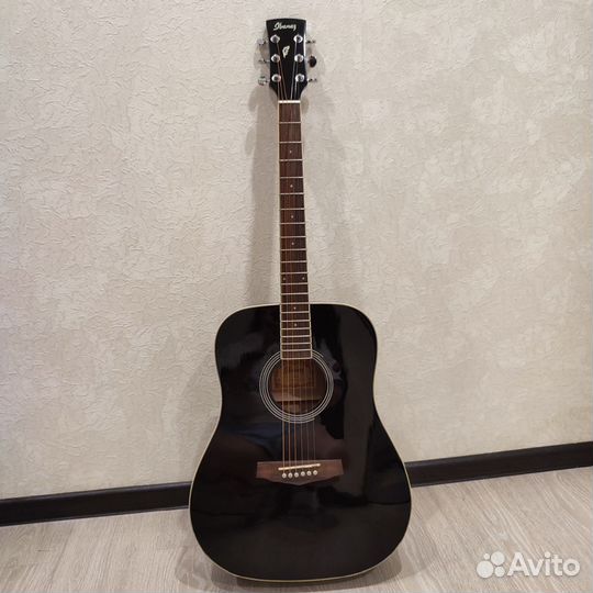 Акустическая гитара Ibanez PF15-BK, черная