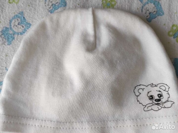 Детские шапочки для мальчика (40-42р)