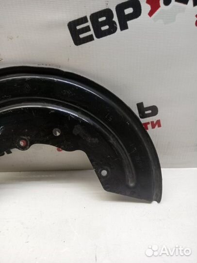 Пыльник тормозного диска передний правый Renault