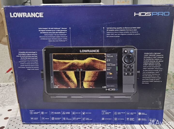 Эхолот lowrance hds 9 pro