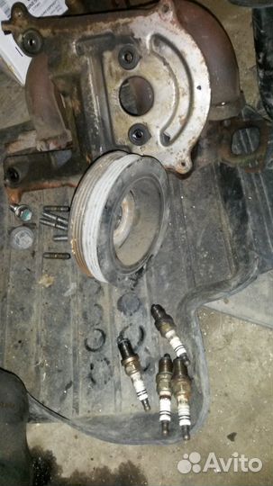 Шкив коленвала шевроле авео 1.2 8 кл