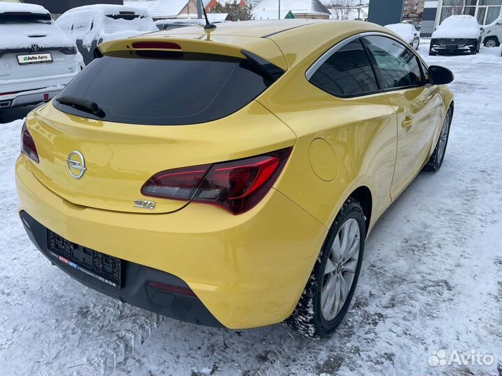 Opel Astra GTC 1.4 AT, 2012, 127 000 км