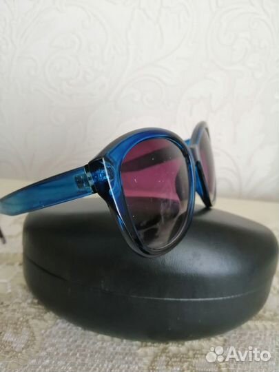 Солнцезащитные очки женские Chanel синяя линза