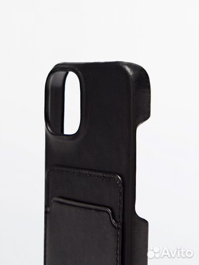 Massimo Dutti кожаный чехол iPhone 13/14