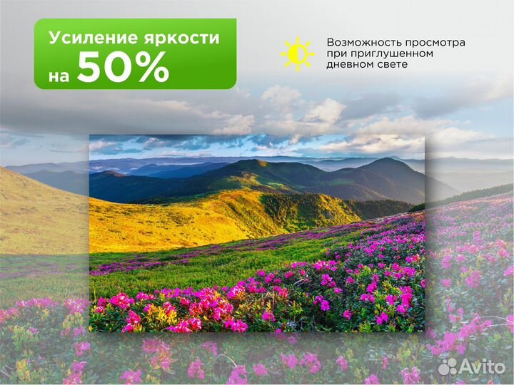 Светоотражающий Экран для проектора 94 на раме