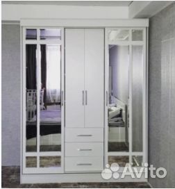 Шкаф-купе Маэстро Белый