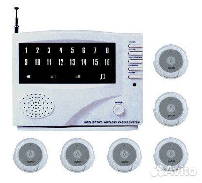 Беспроводная переносная система вызова