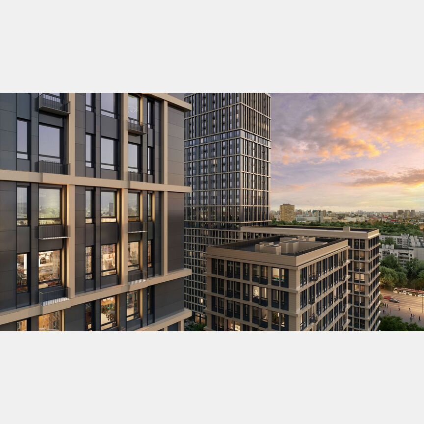 Квартира-студия, 40 м², 1/30 эт.