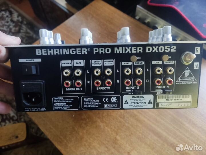 Микшерный пульт Behringer DX 052 PRO mixer