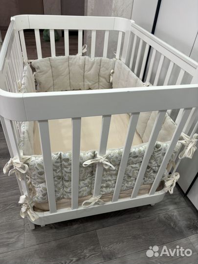 Детская кроватка happy baby mommy love