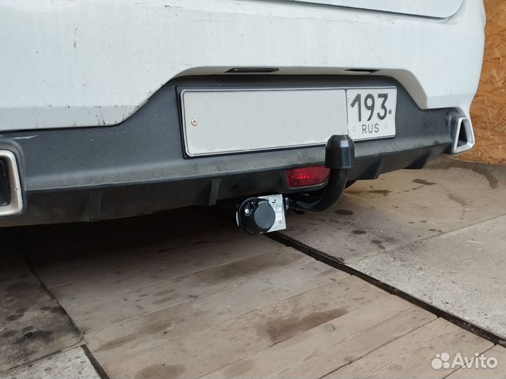 Фаркоп на Kia Rio 4 седан 2020-2022г. / K135-A