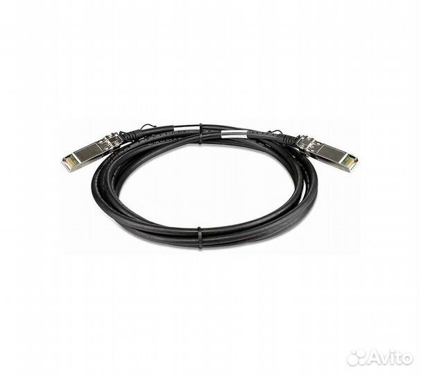Кабель SFP+ D-Link DEM-CB100S 1м, черный (DEM-CB10