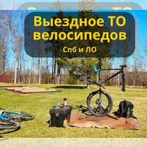 Обслуживание и ремонт велосипедов с выездом, Токсово