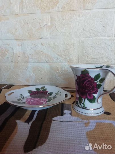 Чашка с блюдцем