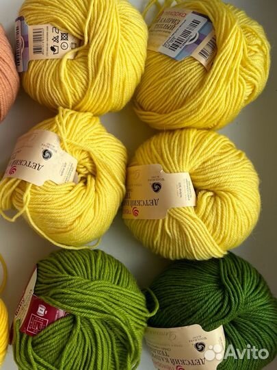 Пряжа нитки для вязания