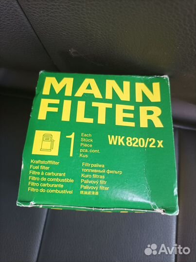 Фильтр топливный mann WK8202x