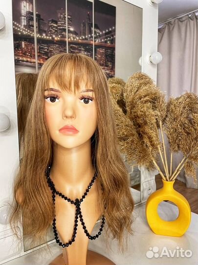 Накладка из натуральных волос