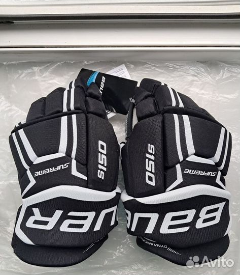 Хоккейные перчатки bauer supreme s150 sr размер 13