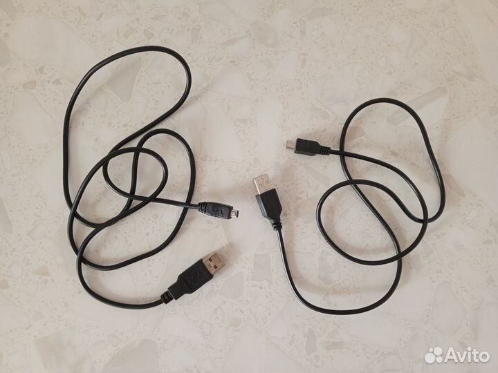 Кабели USB, Mini-B 4-pin, Mini-B 5-pin