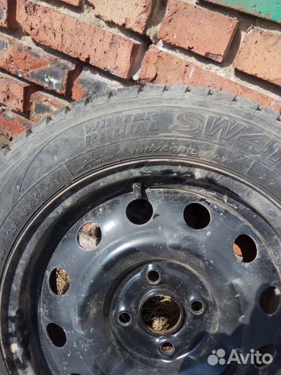 Оригинальные зимние колеса Kia Rio r15