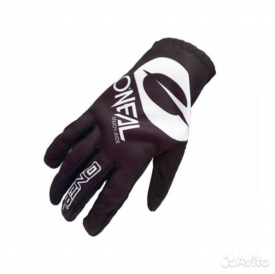 Мотокросс перчатки oneal черные
