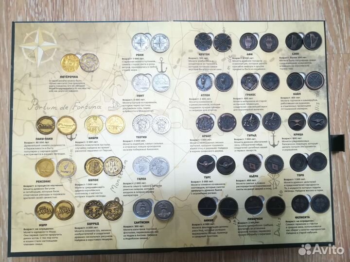 Коллекция монет Пятерочка (27 шт.) без альбома