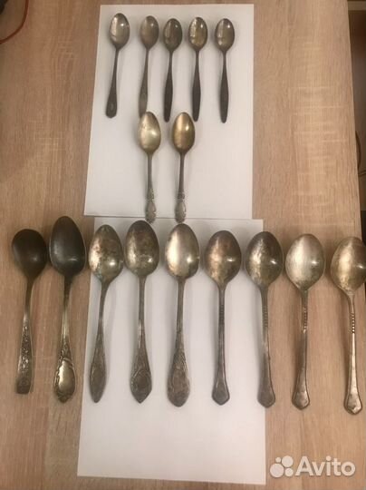 Мельхиоровые ложки СССР