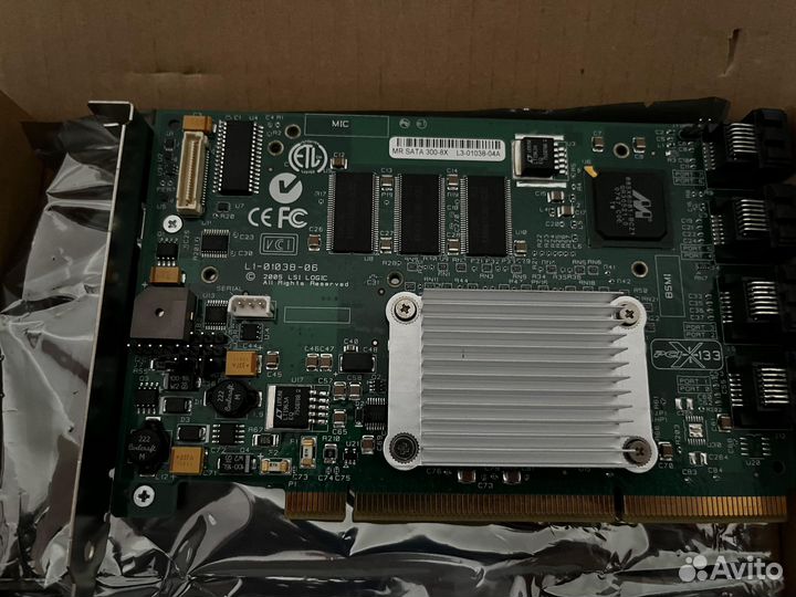 Контроллер Intel raid srcs28X Serial ATA II-300 12