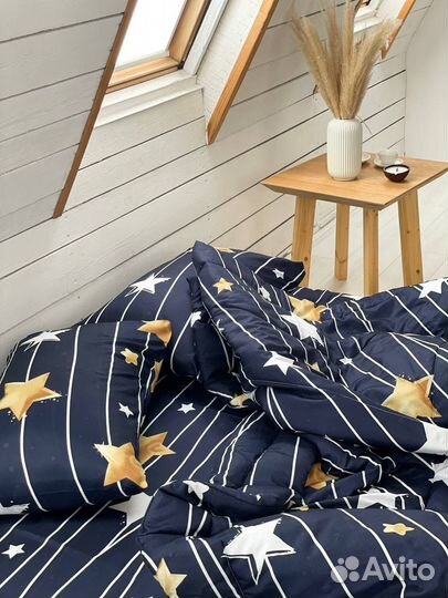 Белье постельное с готовым одеялом