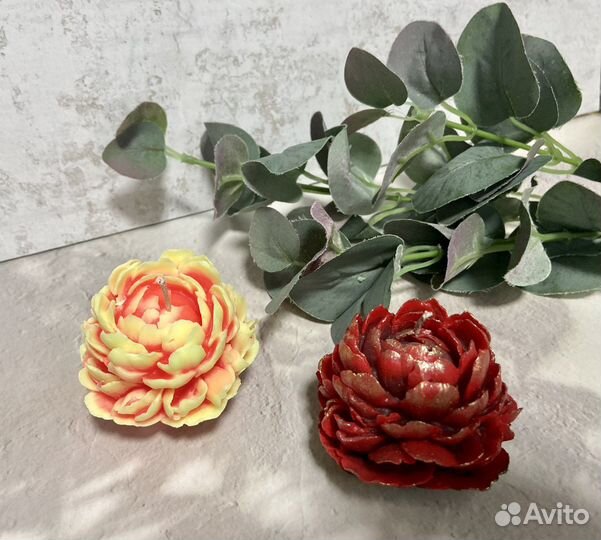 Свечи восковые ручной работы