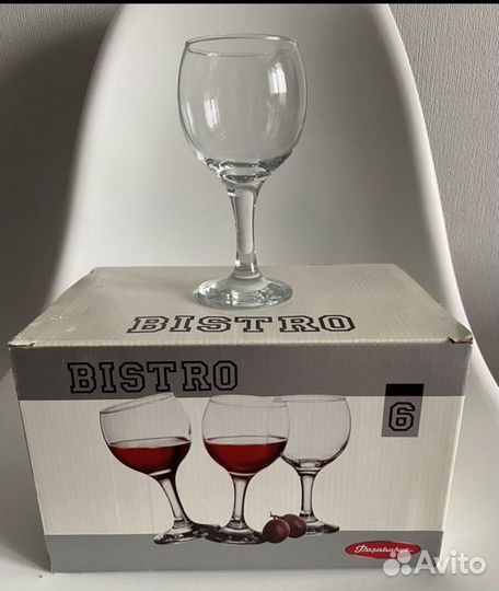 Набор бокалов для вина и шампанского