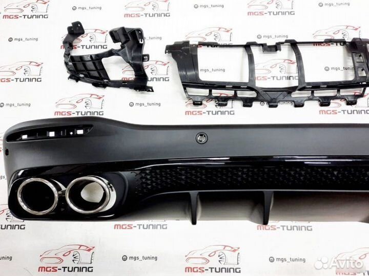 Диффузор с Chrome насадками 53 на GLS-Class X167